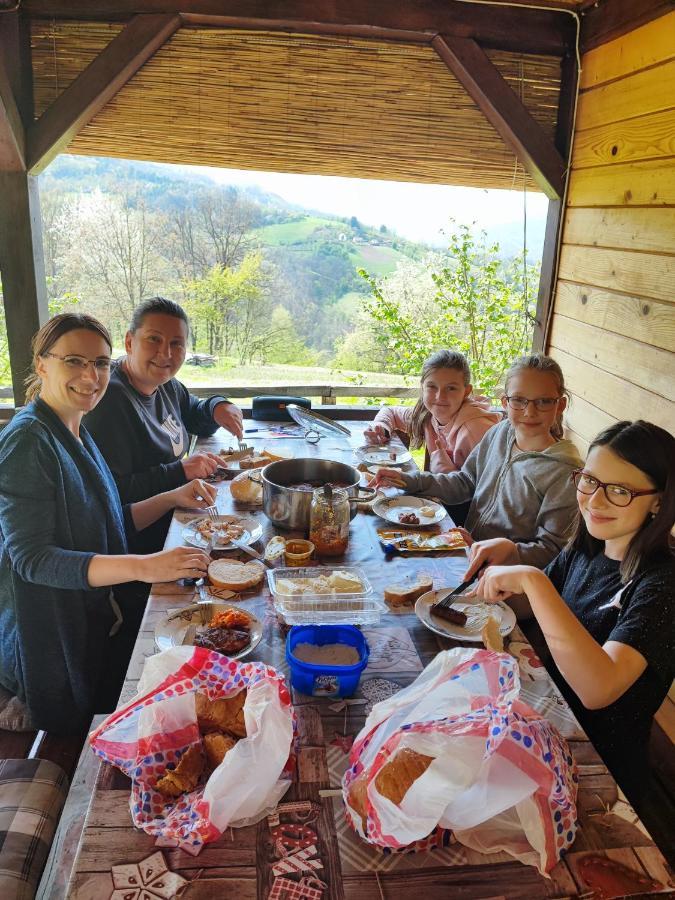 Brvnara Na Bregu Villa บายินา บาชตา ภายนอก รูปภาพ